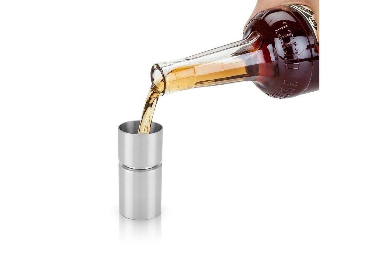 Divris Premium Stylish Double side Jigger 30 and 60 ml, Thimble Measure : Limited Edition