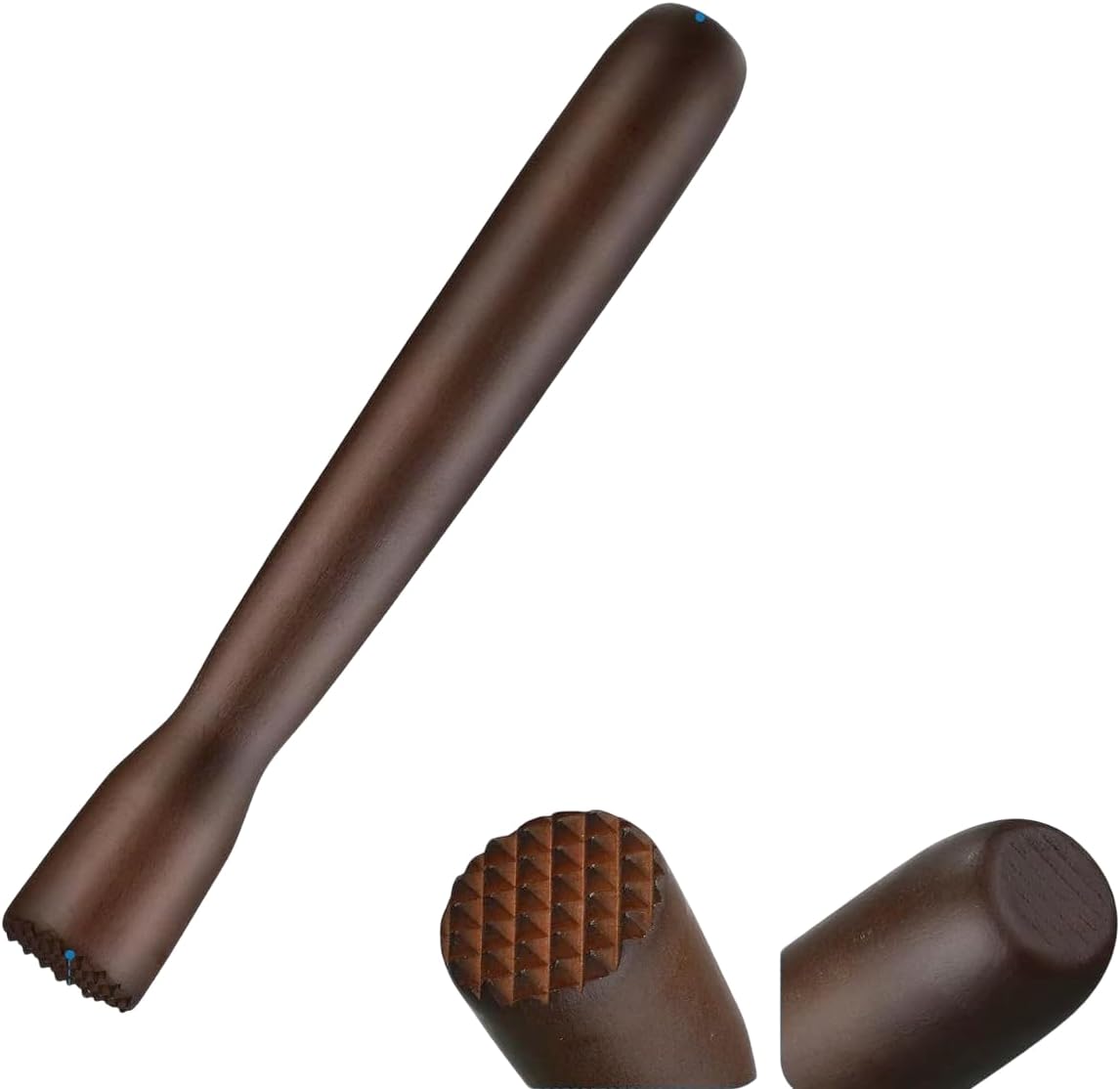 Divris Sheesham Wooden Mojito Muddler Serrated head 10": 50 Pcs/Pack