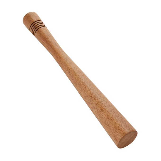 Divris Acacia Wooden Muddler 10 Inches: 50 Pcs/Pack