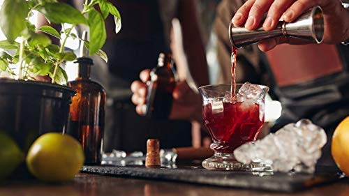 Divris Japanese Style Double Side Cocktail Jigger : 25-50 and 30-60 ml : 2 Pcs