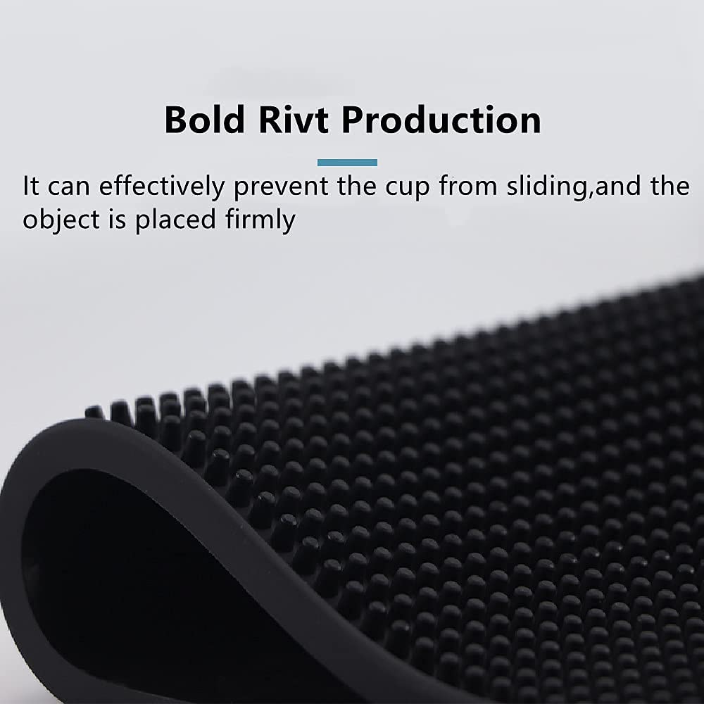 Divris Bar Mats Non-Slip Bar mat Black: 21x5 cm