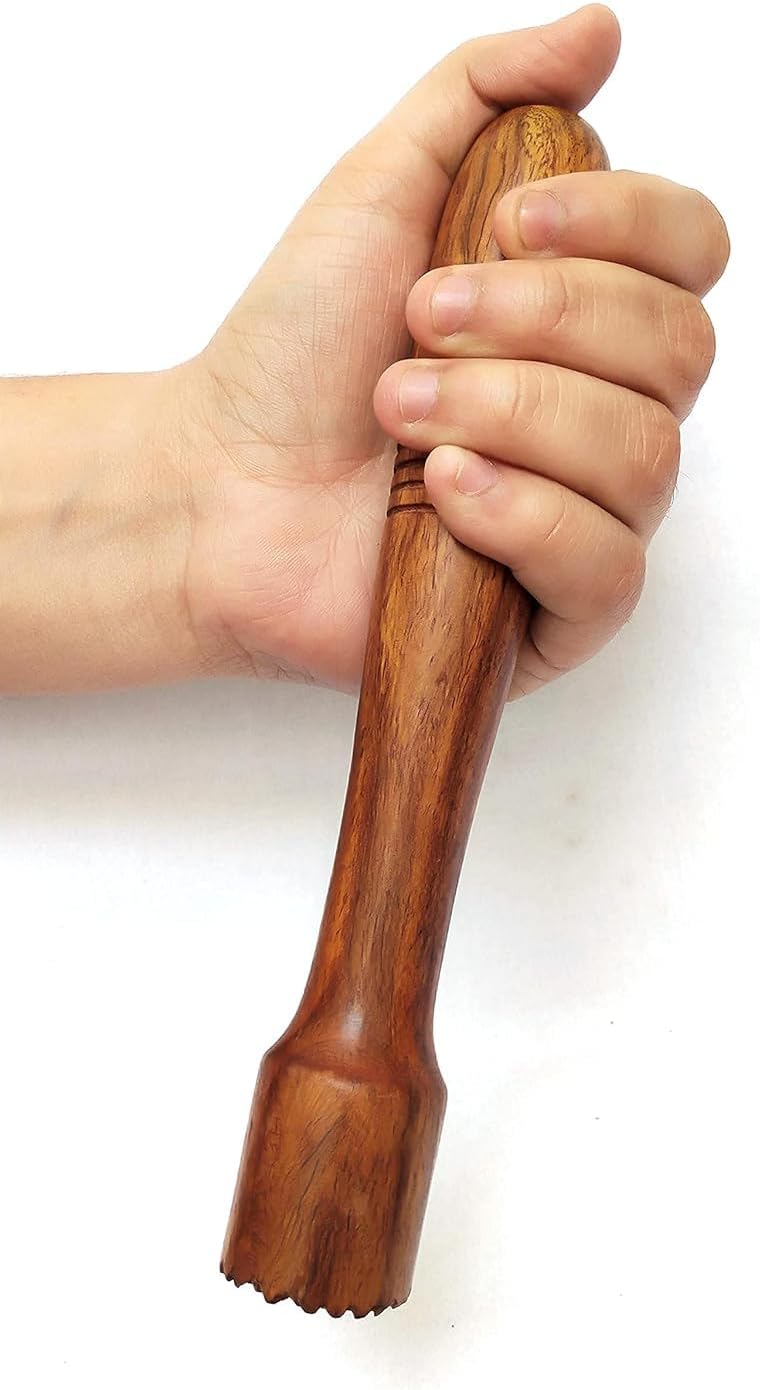 Divris Sheesham Wooden Mojito Muddler 12 - Inch