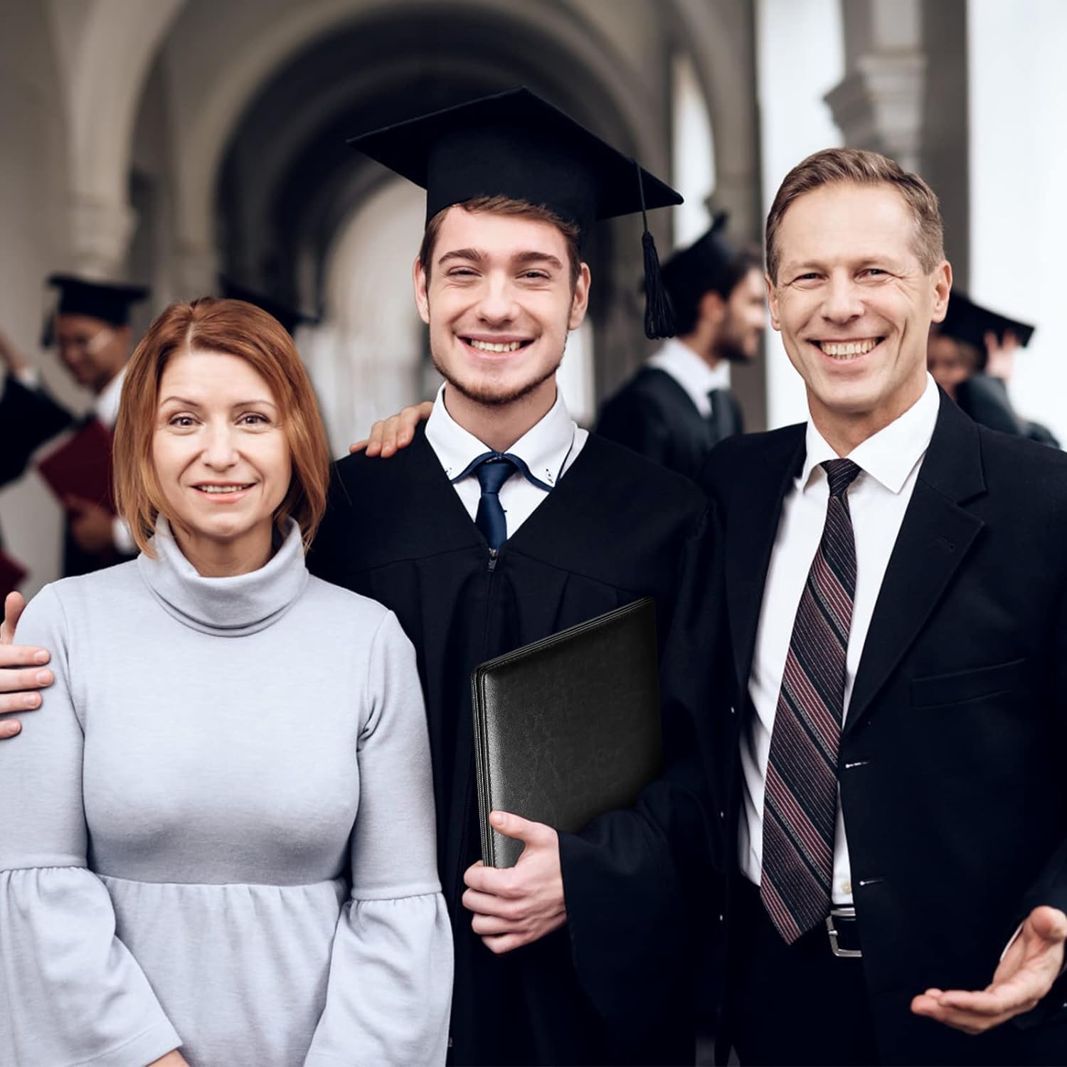 Diploma Cover: Black: Pack of 20 Pcs