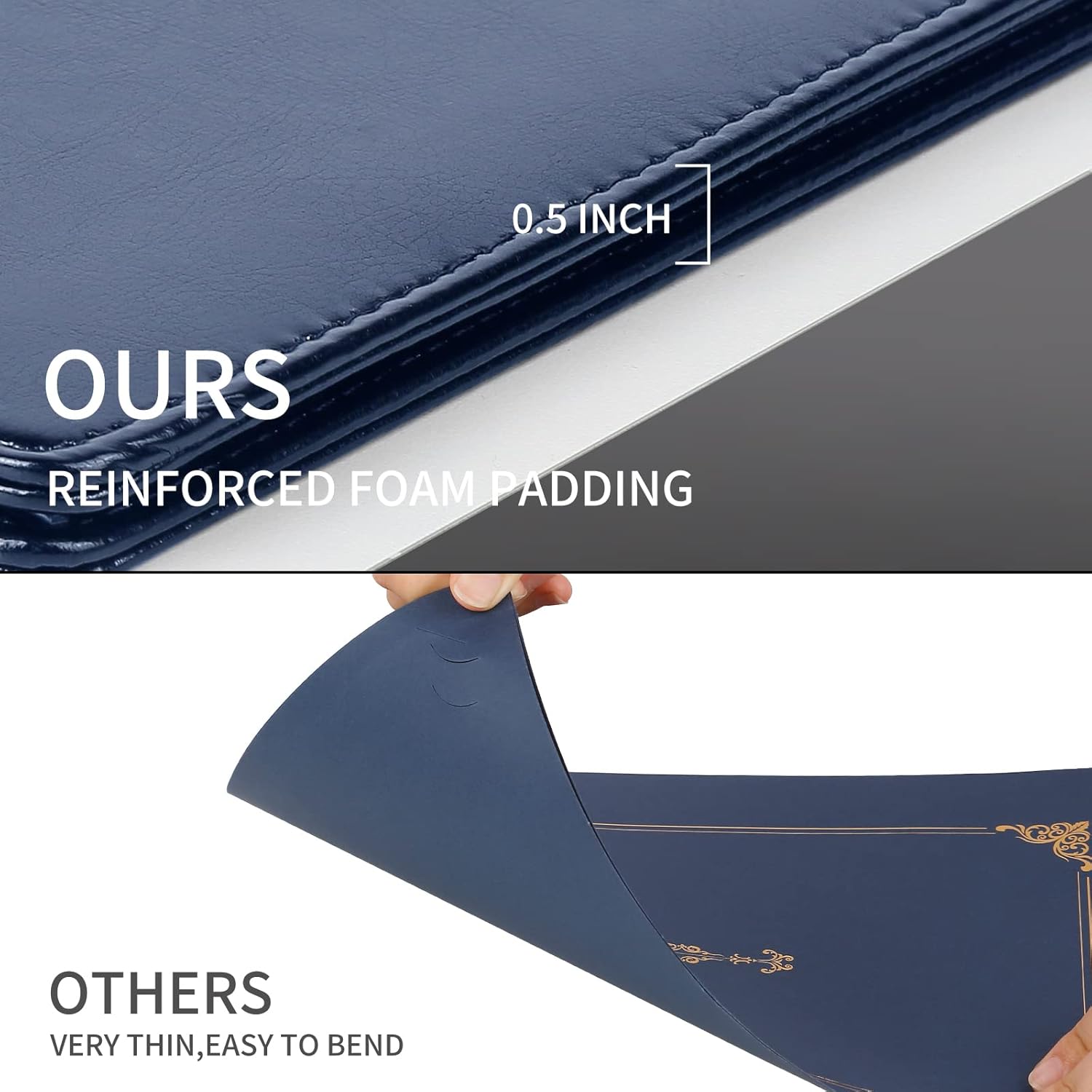 Diploma Cover: Blue : Pack of 20 Pcs