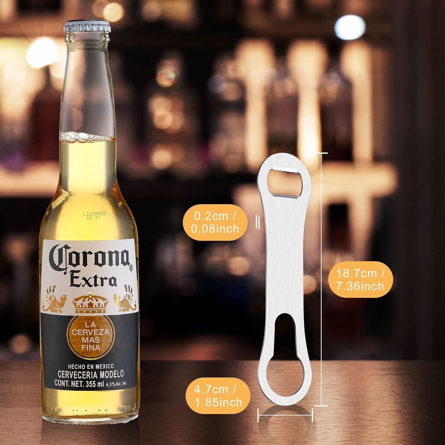 Divris Heavy Duty V-ROD Opener with Pourer Remover function