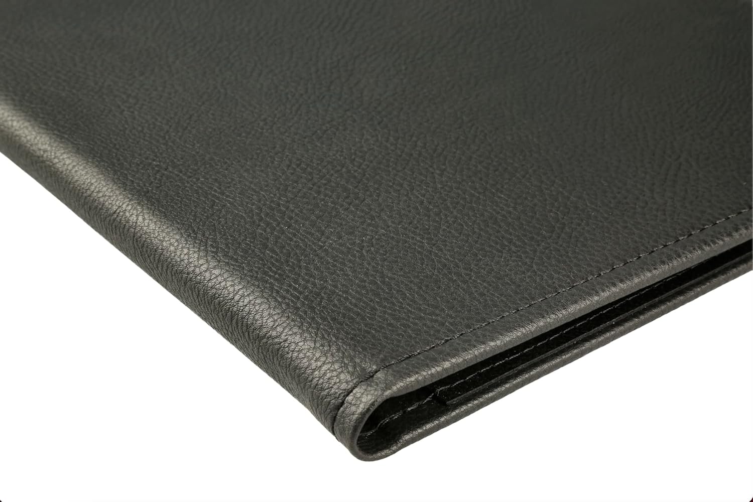 Restaurant Leather Menu Covers Holders screw fitting, Menu Presenters for Restaurants, Menu Holder: BLACK  (20 Pcs Pack)