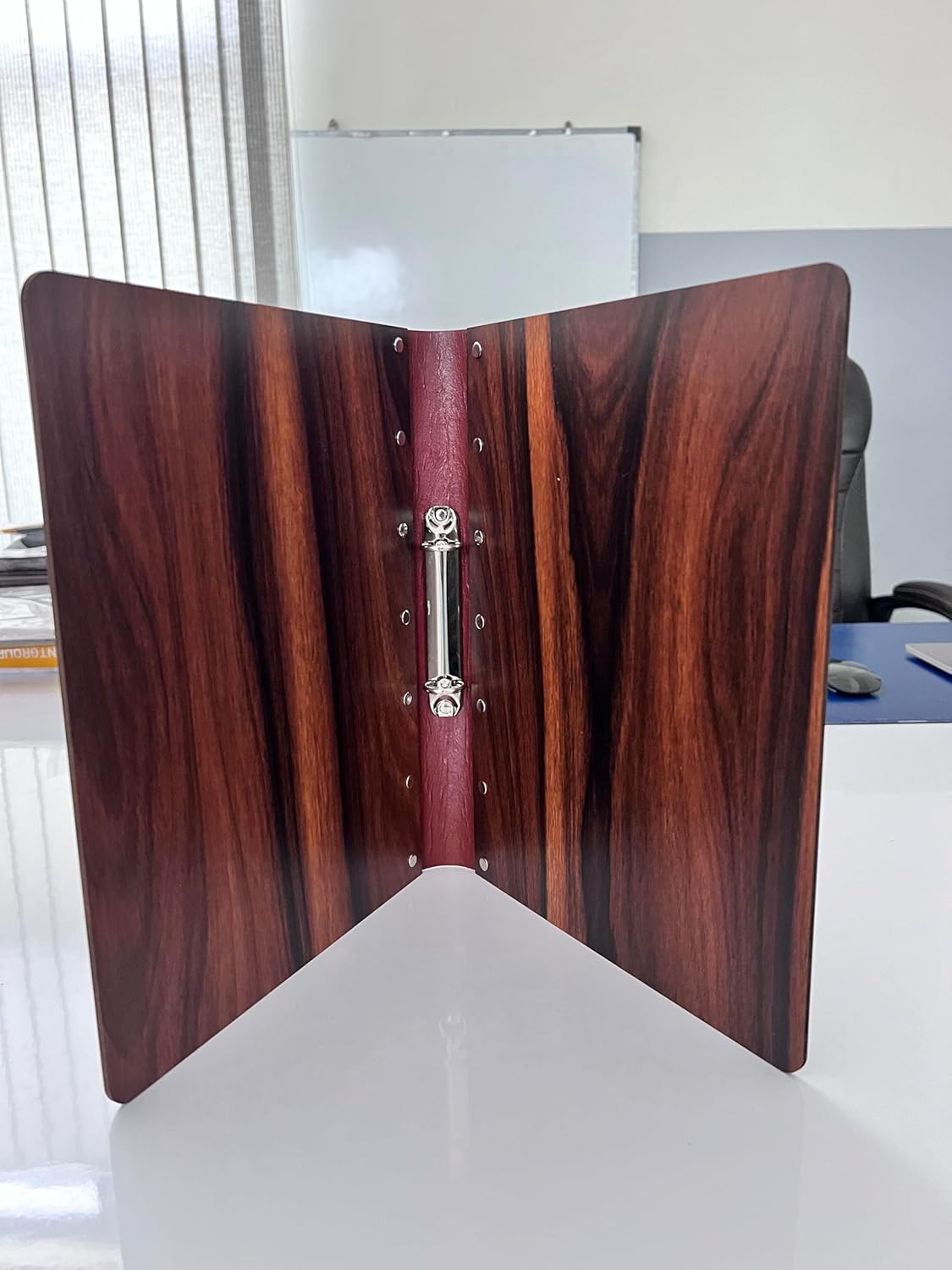 Divris Wooden Menu Cover : Binder Style