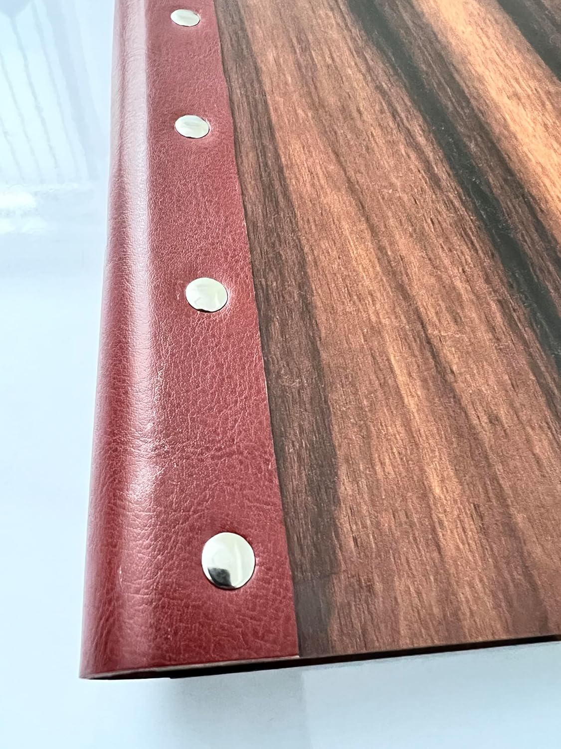 Divris Wooden Menu Cover : Binder Style