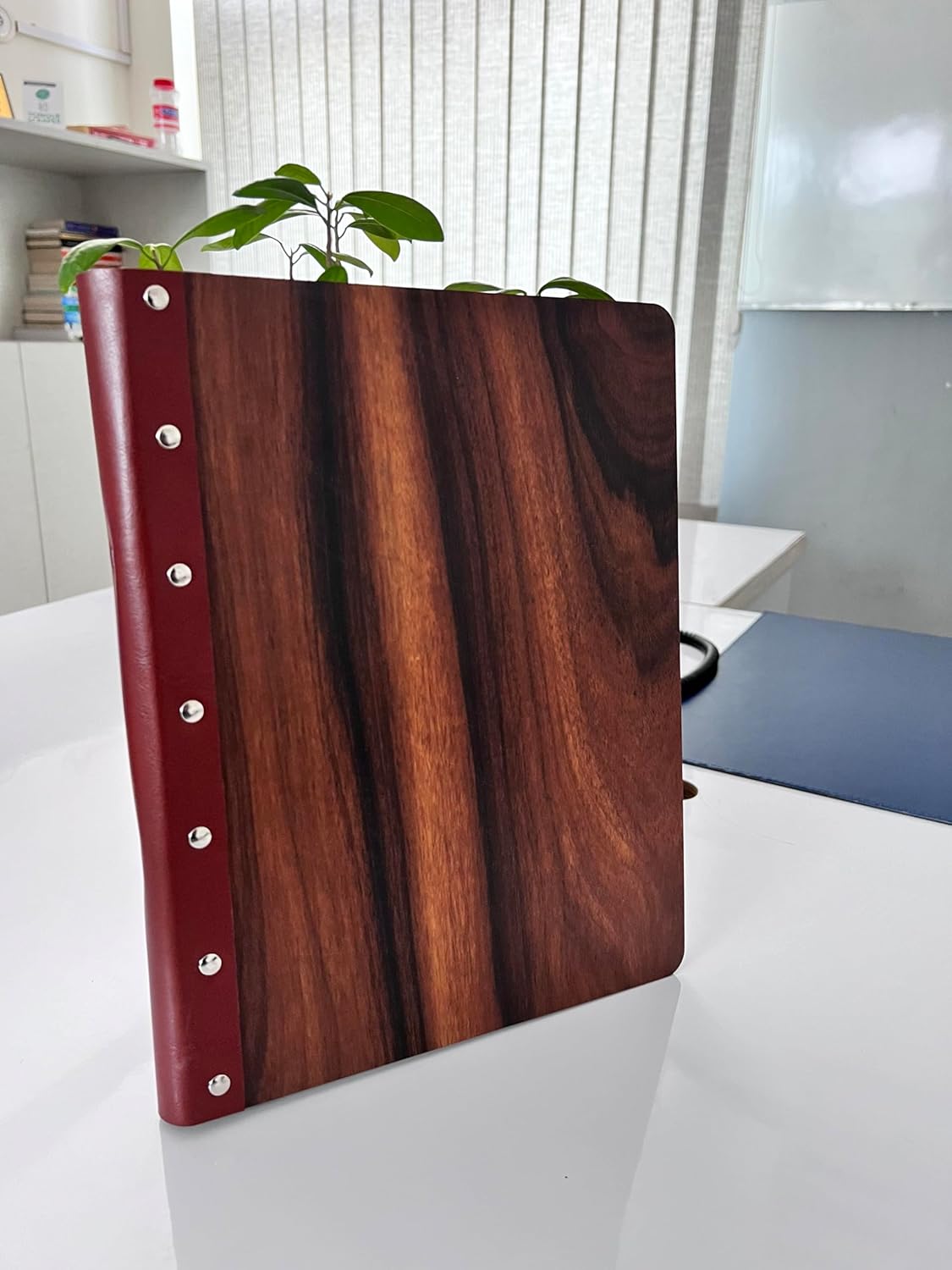 Divris Wooden Menu Cover : Binder Style