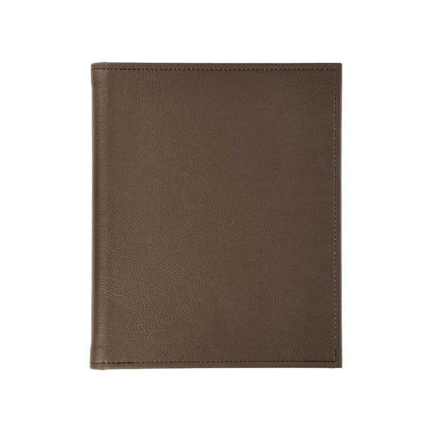 Restaurant Leather Menu Covers Holders screw fitting, Menu Presenters for Restaurants, Menu Holder: BROWN (20 Pcs Pack)
