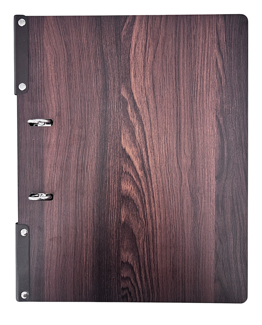 Divris Wooden Menu Cover : Binder Cut Design